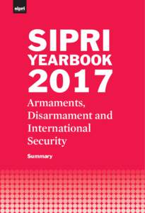 SIPRI  YEARBOOK 2017 Armaments,