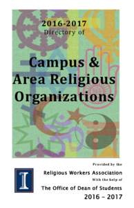 Directory of Campus & Area Religious Organizations