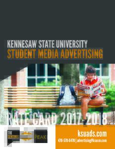 KENNESAW STATE UNIVERSITY  RATE CARDksuads.com | 