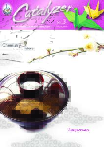 Chemistry the key to our future  Lacquerware