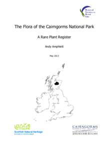 The Flora of the Cairngorms National Park A Rare Plant Register Andy Amphlett May 2013  The Botanical Society of the British Isles