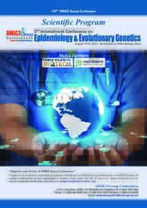 197th OMICS Group Conference  Scientific Program 2nd International Conference on  Epidemiology & Evolutionary Genetics