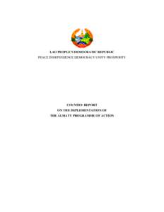 Microsoft Word - Laos PDR Report.doc
