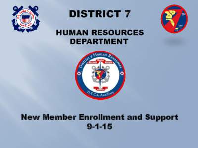 New Member Enrollment and Support Only the (newest) ANCSmust be used.  Complete pages 1-5. Two application are sent to