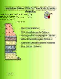 Available Pattern Fills for TimeScale Creator Graphics Time ScaLe R Creator