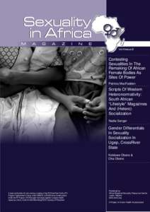 Contesting Sexualities In The Remaking Of African Female Bodies As Sites Of Power Patricia MacFadden