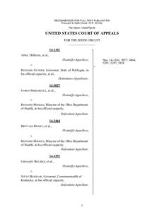 RECOMMENDED FOR FULL-TEXT PUBLICATION Pursuant to Sixth Circuit I.O.P[removed]b) File Name: 14a0275p.06 UNITED STATES COURT OF APPEALS FOR THE SIXTH CIRCUIT