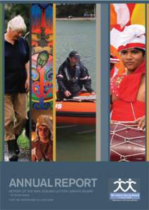 ANNUAL REPORT REPORT OF THE NEW ZEALAND LOTTERY GRANTS BOARD - TE PUNA TAHUA FOR THE YEAR ENDED 30 JUNE 2008  G.7B