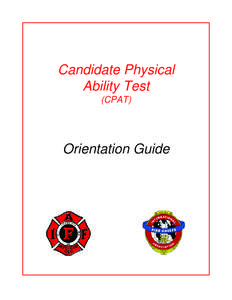 Candidate Physical Ability Test (CPAT) Orientation Guide