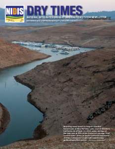 DRY TIMES  1 NATIONAL INTEGRATED DROUGHT INFORMATION SYSTEM NEWSLETTER