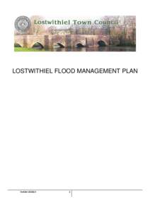 LOSTWITHIEL FLOOD MANAGEMENT PLAN  Version[removed]