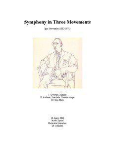 Symphony in Three Movements Igor Stravinsky[removed])