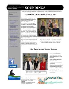 Newsletter Date November 2012 Volume 5, Issue 4 SOUNDINGS  Eden Killer Whale MuseumEmail 