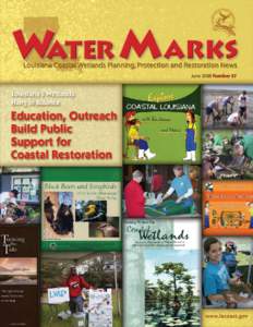 June 2008 Number 37 Water Marks Louisiana Coastal Wetlands Planning, Protection and Restoration News