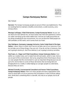 Microsoft Word - Campo Kumeyaay Nation Future.doc