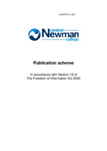 Model Publication Scheme for Gorseinon College