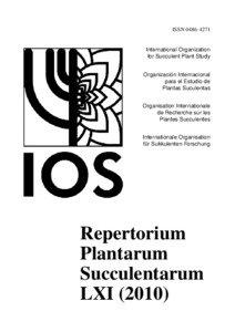 ISSN[removed]International Organization