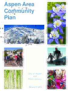 Aspen Area Community Plan City of Aspen and