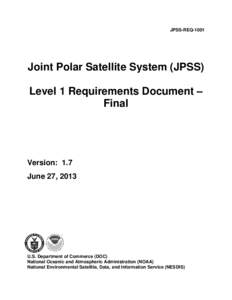 NOAA System Level 1 Requirements Document