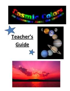Teacher’s Guide Table of Contents  Introduction…………………………………………………………………………. 1