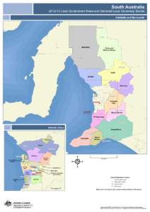 South Australia[removed]Local Government Areas and Declared Local Governing Bodies Adelaide and Surrounds  (