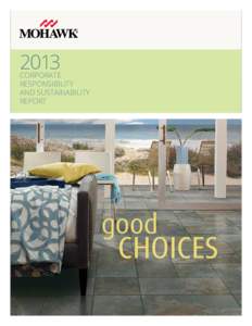 2013  CORPORATE RESPONSIBILITY AND SUSTAINABILITY REPORT