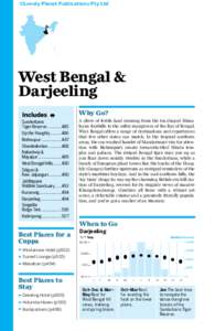 ©Lonely Planet Publications Pty Ltd  West Bengal & Darjeeling Why Go? Sunderbans