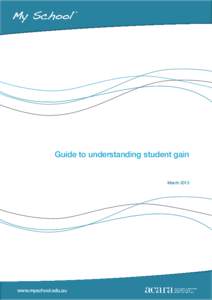 Guide to understanding student gain
