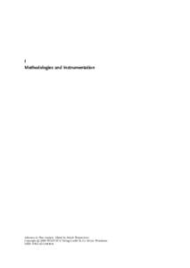 I Methodologies and Instrumentation Advances in Flow Analysis. Edited by Marek Trojanowicz Copyright © 2008 WILEY-VCH Verlag GmbH & Co. KGaA, Weinheim ISBN: [removed]