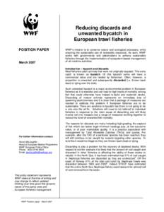 Discards position statement_WWF