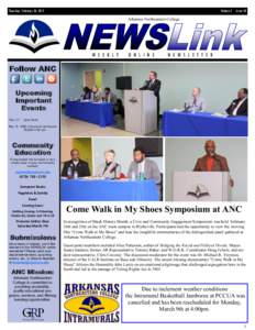 Thursday, February 26, 2015  Volume 2 Issue 54 Arkansas Northeastern College  W E E K LY