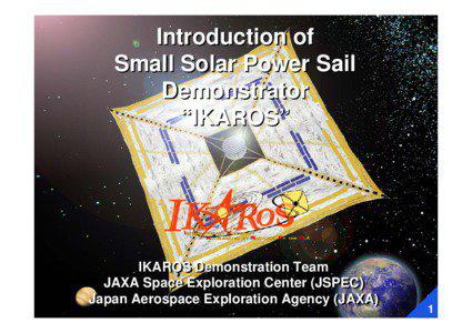 Introduction of Small Solar Power Sail Demonstrator