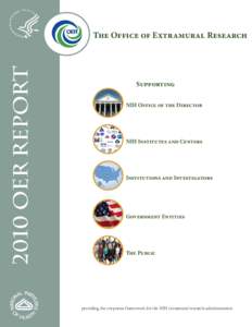 2010 Office of Extramural Research (OER) Report - Posted: March 30, 2011