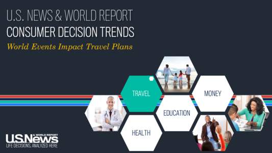 U.S. NEWS & WORLD REPORT CONSUMER DECISION TRENDS World Events Impact Travel Plans MONEY