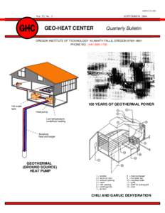Geo-Heat Center Quarterly Bulletin Vol. 25, No. 3