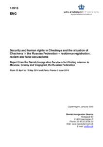[removed]ENG Security and human rights in Chechnya and the situation of Chechens in the Russian Federation – residence registration,