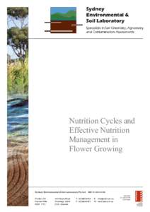 Microsoft Word - Flower nutrition talk.doc