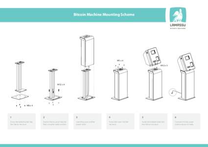 Bitcoin Machine Mounting Scheme  M5 x 4 M12 x 5  M12 x 4