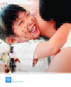 Moments that Matter 2015 Annual Report 2015 Financial Highlights (IN $ MILLIONS)