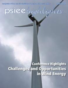 e-magazine of the penn state institutes of energy and the environment  spring 2009 psiee highlights