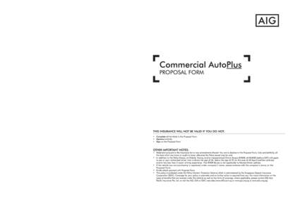 Commercial AutoPlus Cover