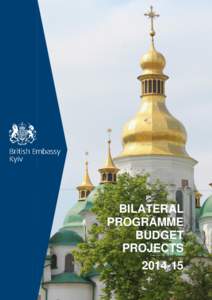 BILATERAL PROGRAMME BUDGET PROJECTS[removed]