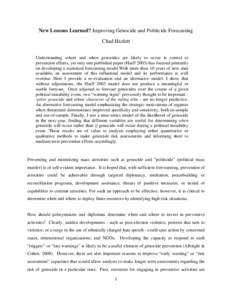 Microsoft Word - Chad Hazlett Early Warning Final Long Paper.docx