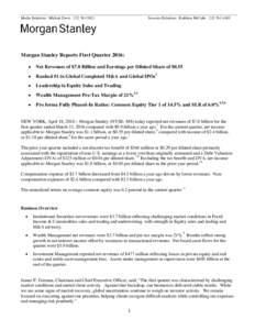 Microsoft Word - 1Q16 MS Earnings Release Bizwire @ 6PM - FINAL Version.docx