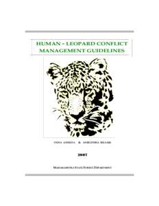 HUMAN  - LEOPARD CONFLICT MANAGEMENT GUIDELINES