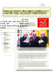 Issue 8 April 2011 NEWSLETTER OF THE PRESS COUNCIL OF IRELAND AND THE PRESS OMBUDSMAN
