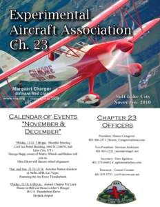 Experimental Aircraft Association Ch. 23 Salt Lake City November 2010