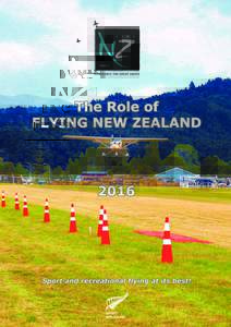 Rob George briefing Young Eagles at the 2015 Young Eagle conference held at Ohakea Airforce Base in January 2015  Flying NZ is an easily recognised marketing name for the Royal New Zealand Aero Club Inc. The RNZAC was 