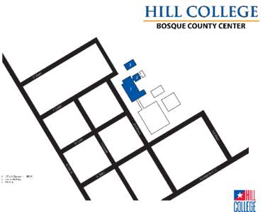 Hill College Meridian Map2015