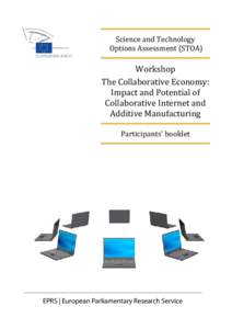 Science and Technology Options Assessment (STOA) Workshop The Collaborative Economy: Impact and Potential of